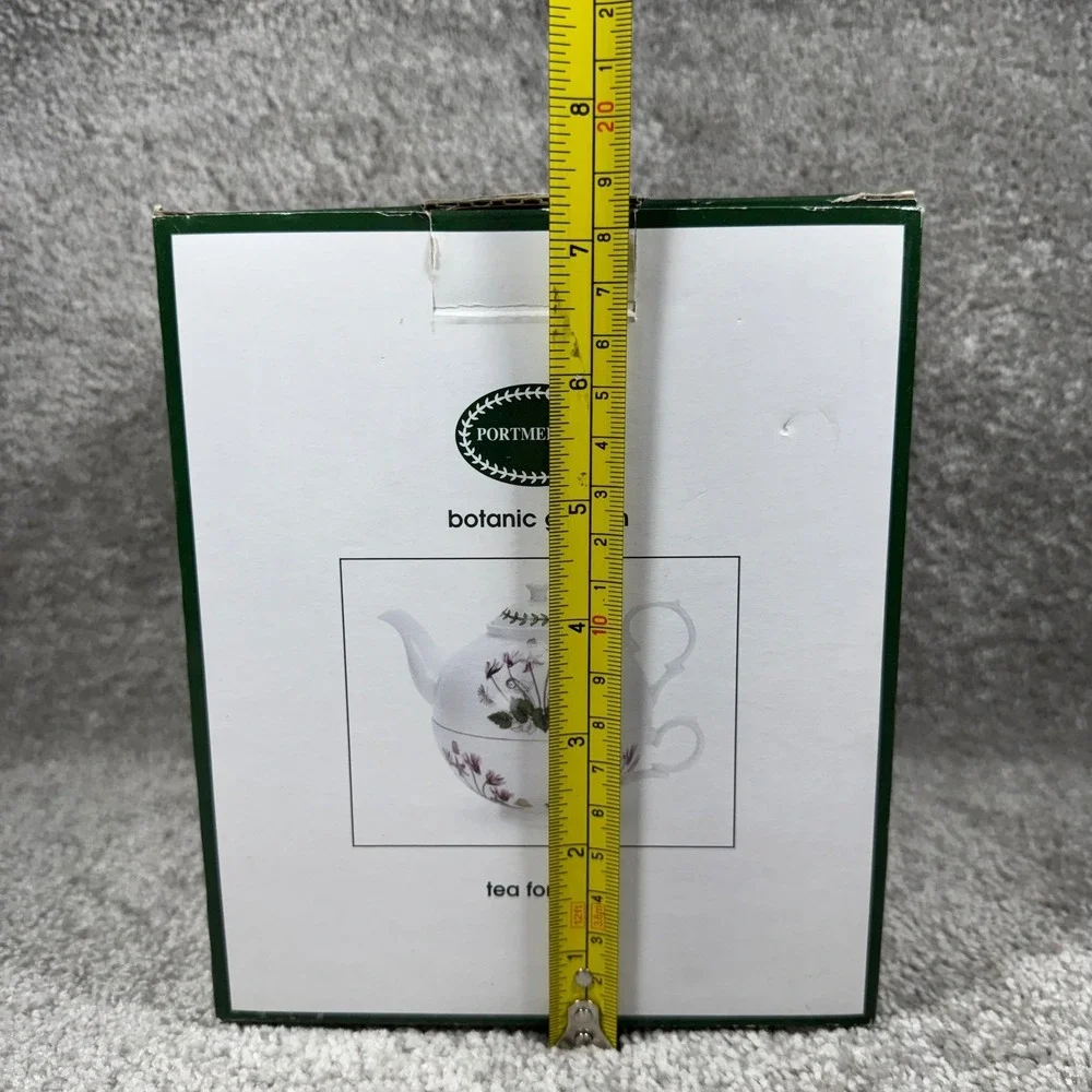 Portmeirion Botanic Garden Individual‎ Teapot Cup Tea for One Set Porcelain 12oz
